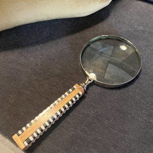 Wood and Bone Inlay Magnifier